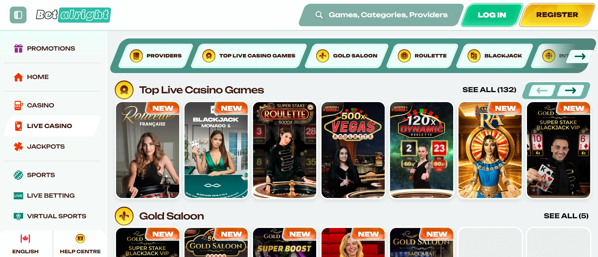 Betalright online pokies