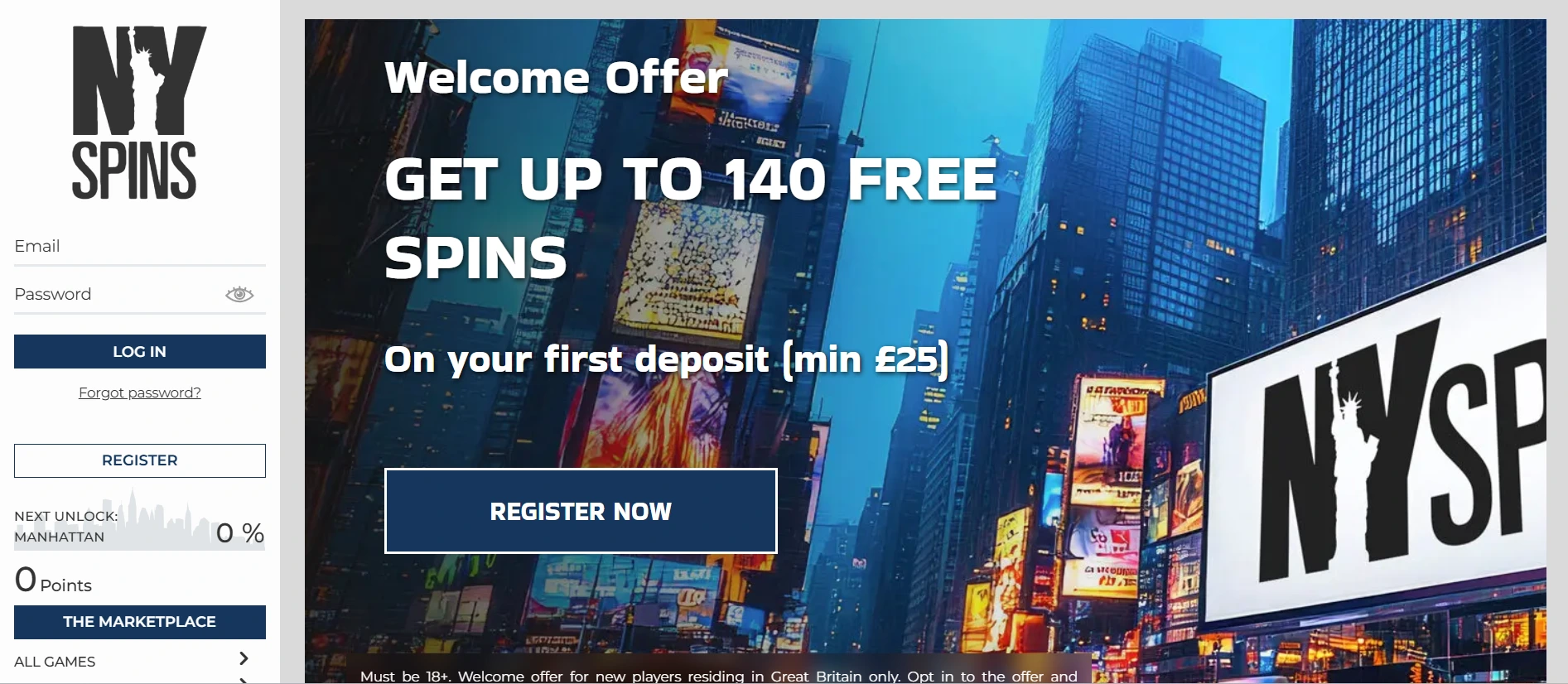 NY Spins online pokies